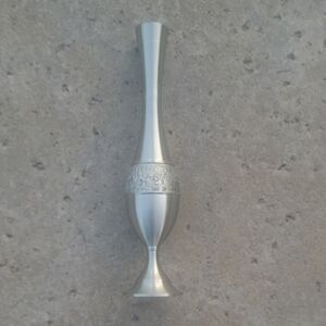 Vtg Thai Pewter Bud Vase